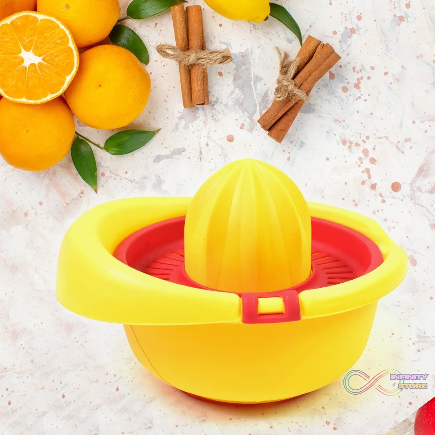 Orange Juicer Machine Hand Press (300 ML) - infinityexculsivestore.com