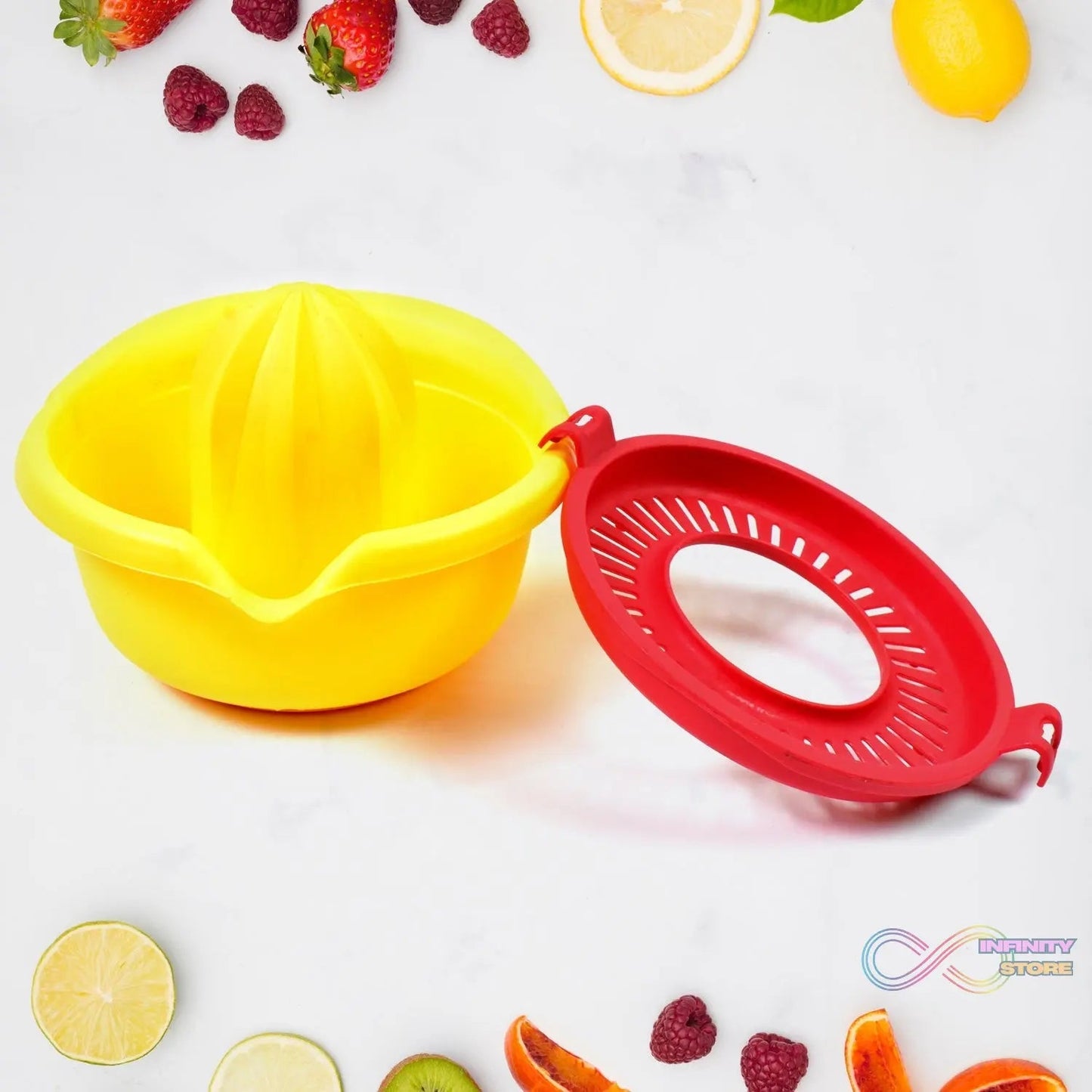 Orange Juicer Machine Hand Press (300 ML) - infinityexculsivestore.com