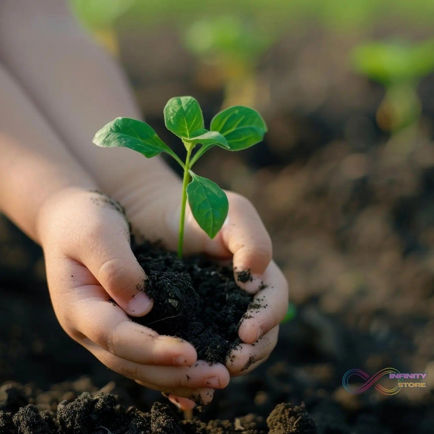 Organic Vermicompost Black Soil for Plants Health Manure (1 KG Approx) - infinityexculsivestore.com