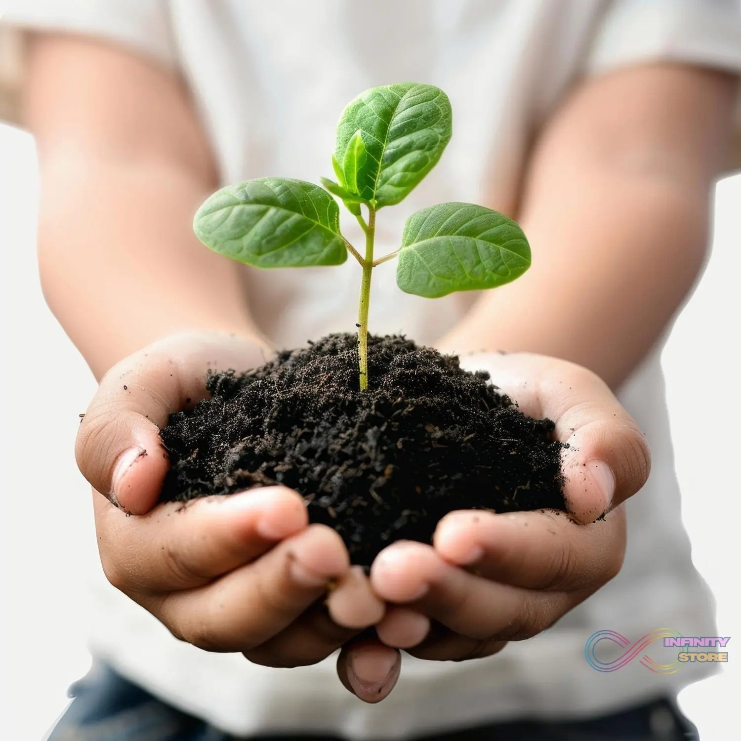 Organic Vermicompost Black Soil for Plants Health Manure (1 KG Approx) - infinityexculsivestore.com