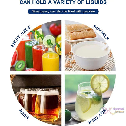 Outdoor Camping Collapsible Portable Water Container with Carry Handle Tap Valve Large Food Grade - infinityexculsivestore.com