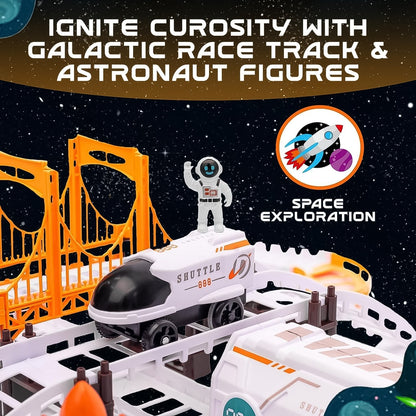 Outer Space Race Track Set for Kids Toys (1 Set) - infinityexculsivestore.com