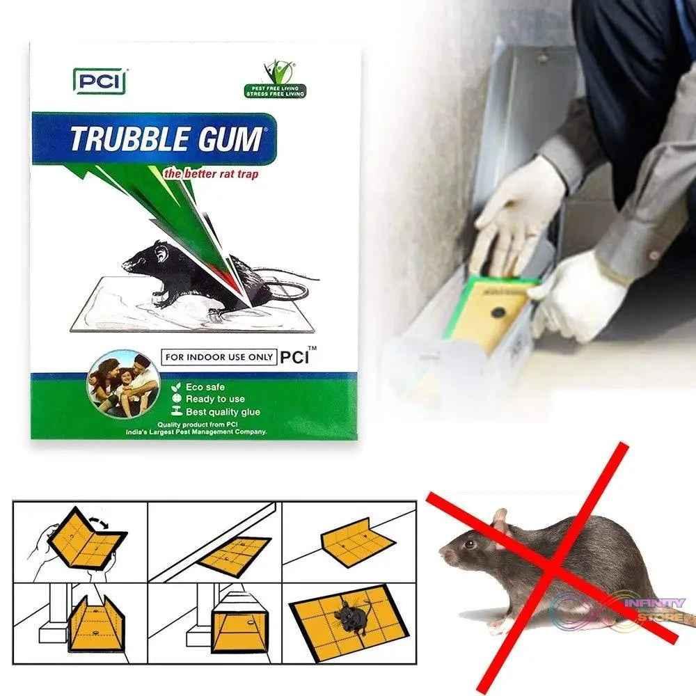 PCI Cardboard Troublegum Small Size Mouse Trap - 1pc - infinityexculsivestore.com