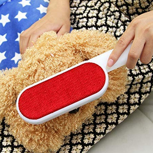 PET HAIR REMOVER MULTI - PURPOSE DOUBLE SIDED SELF - CLEANING AND REUSABLE PET FUR REMOVER - infinityexculsivestore.com