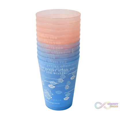 PLASTIC LIGHTWEIGHT GLASS REUSABLE DRINKING GLASS DISHWASHER SAFE BEVERAGE GLASSES FOR KITCHEN WATER GLASSES (10 Pc Set) - infinityexculsivestore.com