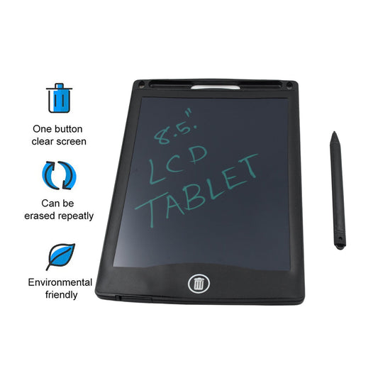 PORTABLE LCD WRITING TABLET PAPERLESS MEMO DIGITAL TABLET PAD (8.5 inch) - infinityexculsivestore.com
