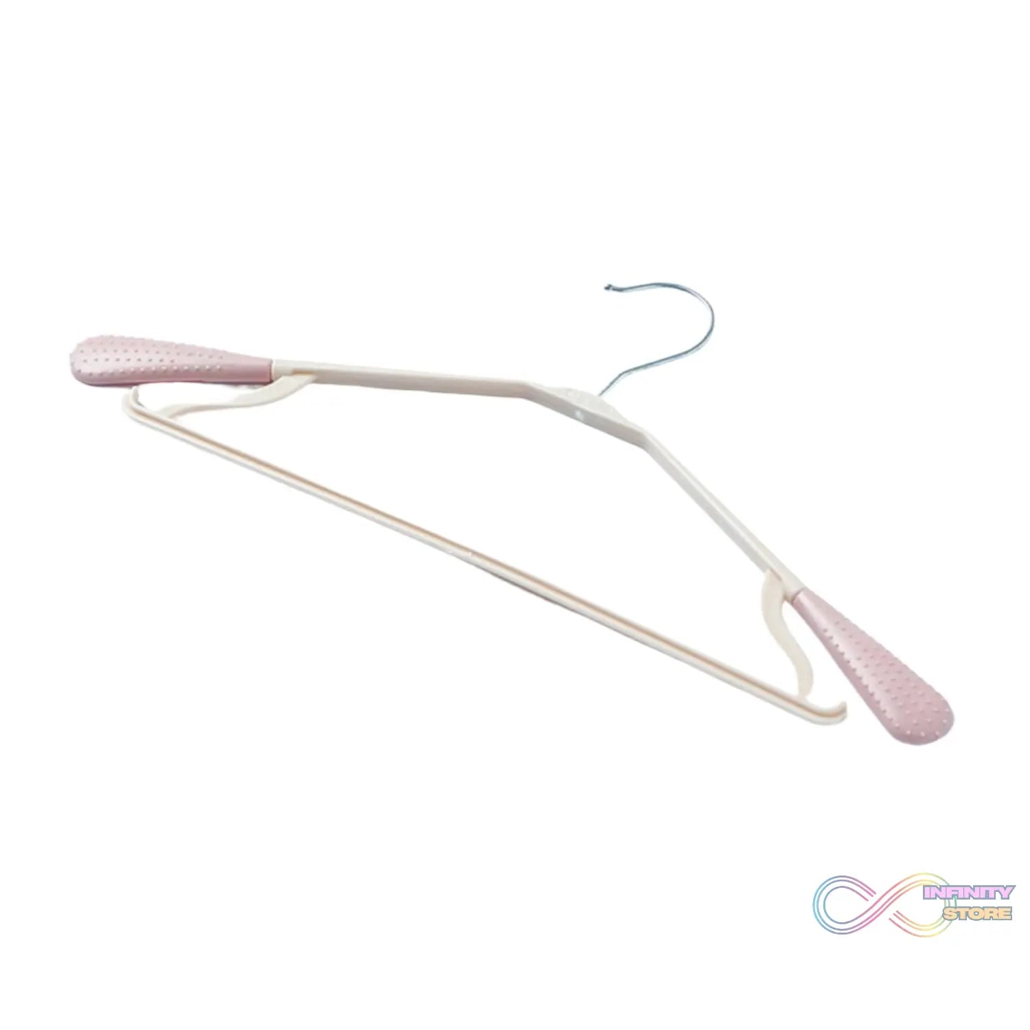 PP Cloth Hanger Set of 1 with Zinc Plated Steel Hook (1 Pc) - infinityexculsivestore.com