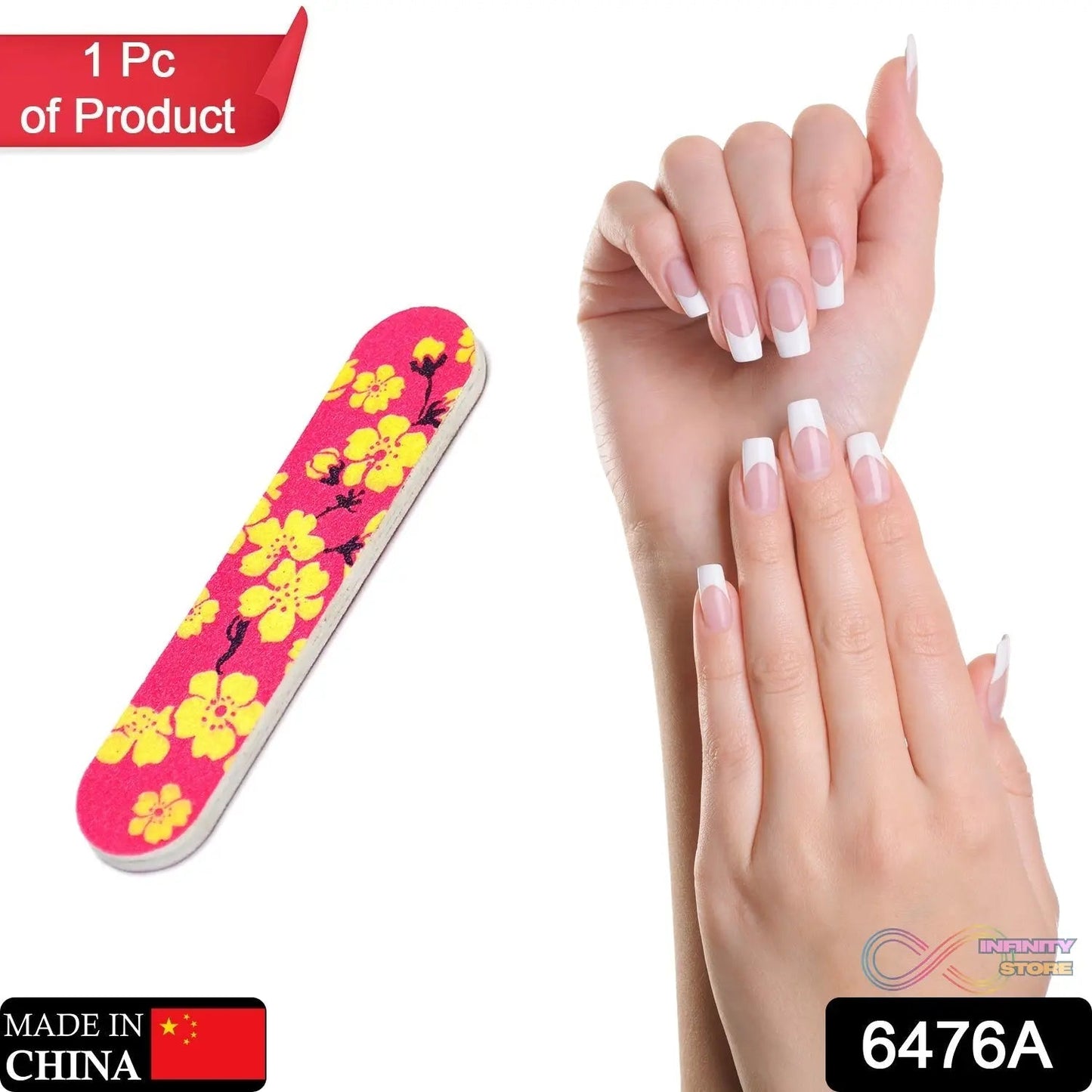 PROFESSIONAL NAIL FILER DOUBLE SIDED FOR NAIL SHAPER NAIL FILE ( 1 PCS ) - infinityexculsivestore.com