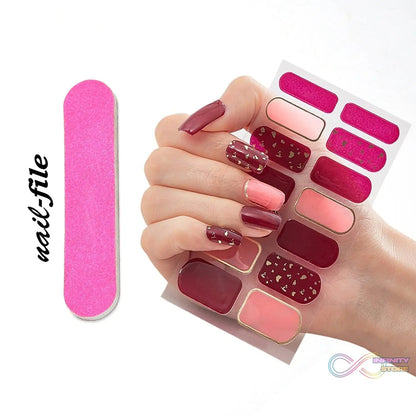 PROFESSIONAL NAIL FILER DOUBLE SIDED FOR NAIL SHAPER NAIL FILE ( 1 PCS ) - infinityexculsivestore.com