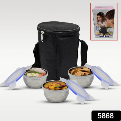 AIRTIGHT & LEAK PROOF STAINLESS STEEL CONTAINER MULTI COMPARTMENT LUNCH BOX CARRY TO ALL TYPE LUNCH IN LUNCH BOX & PREMIUM QUALITY LUNCH BOX IDEAL FOR OFFICE , SCHOOL KIDS & TRAVELLING IDEAL - infinityexculsivestore.com