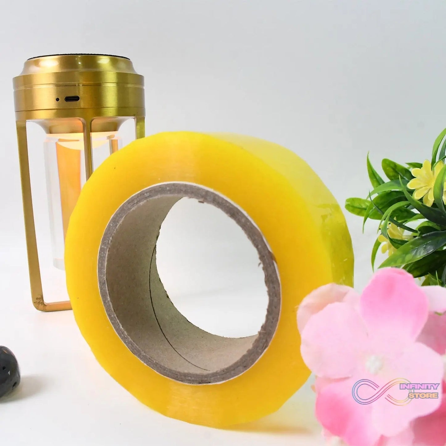 Packaging Tape 50 Meter Heavy Duty Tape for Packaging, 45mmx50m Approx (Pack of 1 Pcs) - infinityexculsivestore.com