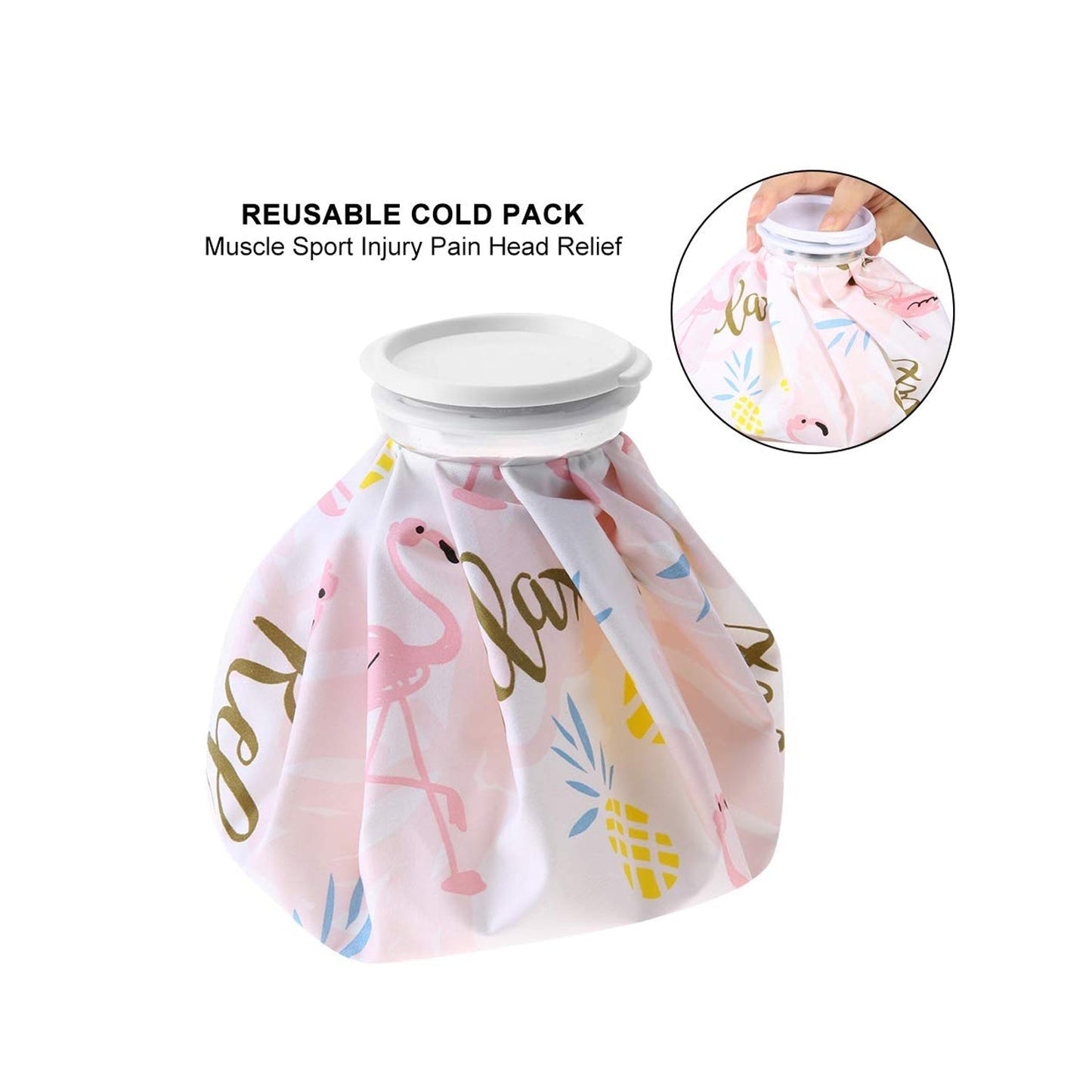 Round shape hot water bag