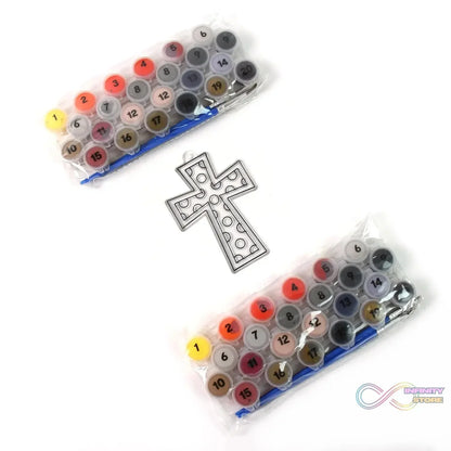 Paint by Number Kits 2 Set 20 Number Color, 6 paint brushes (2 Set) - infinityexculsivestore.com