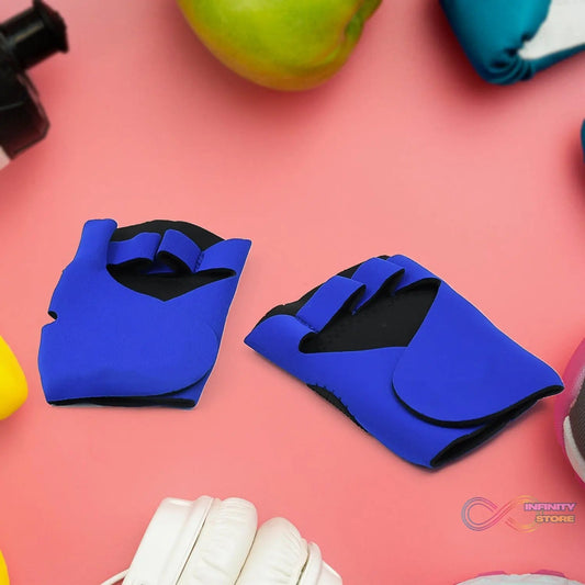 Palm Support Gloves Half Finger Gym Exercise Training Gloves Outdoor (1 Pair / / With Card Packing) - infinityexculsivestore.com