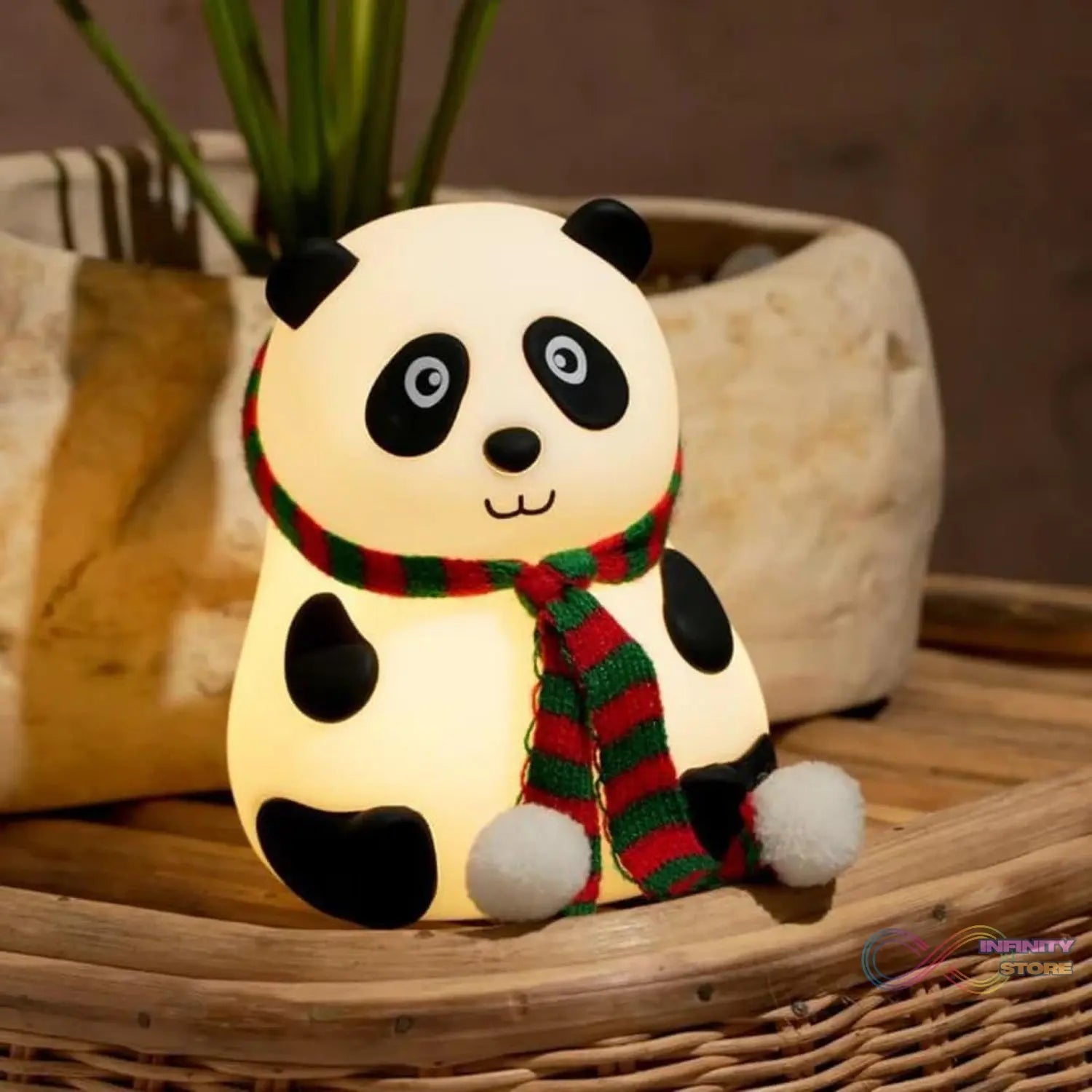Panda 7 - Color LED Silicone Touch Lamp (1 Pc) - infinityexculsivestore.com