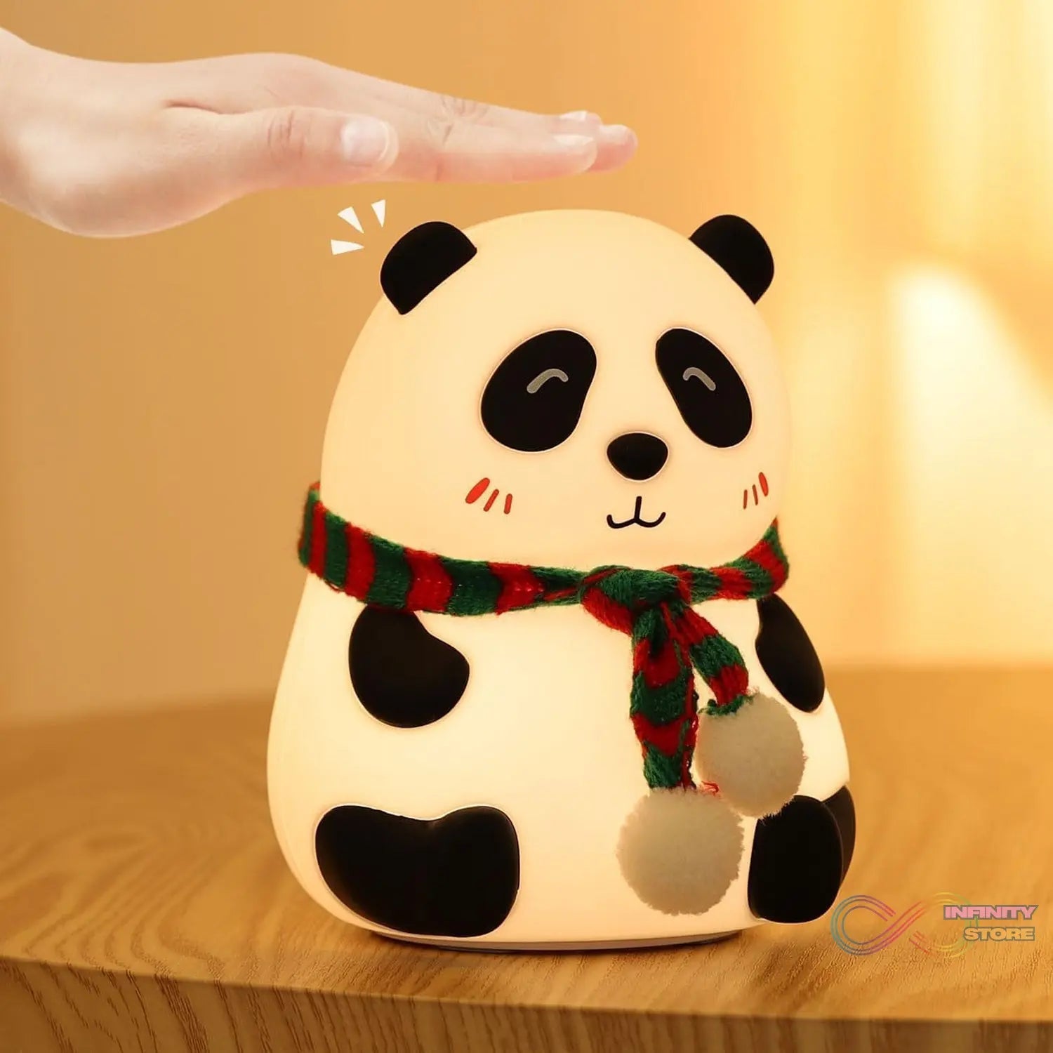 Panda 7 - Color LED Silicone Touch Lamp (1 Pc) - infinityexculsivestore.com