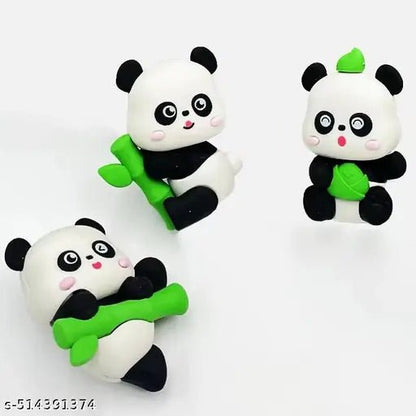 Panda Erasers for Kids Jumbo Panda Pencil Eraser DIY erasers for Girls Boys School Big Eraser Birthday Return Gift - infinityexculsivestore.com