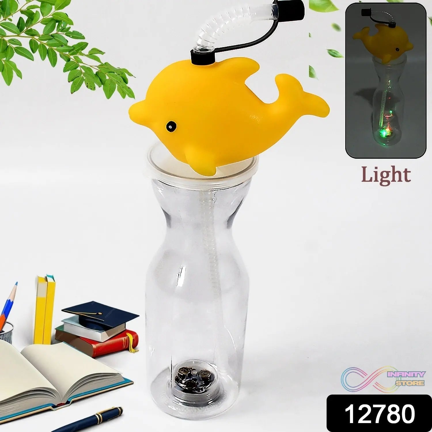 Party Props Birthday Return Gifts For Kids |Animal Shape Straw Sipper Bottle For Kids|Kids Return Gifts For Birthday|Straw Bottle For Kids Multicolor - infinityexculsivestore.com