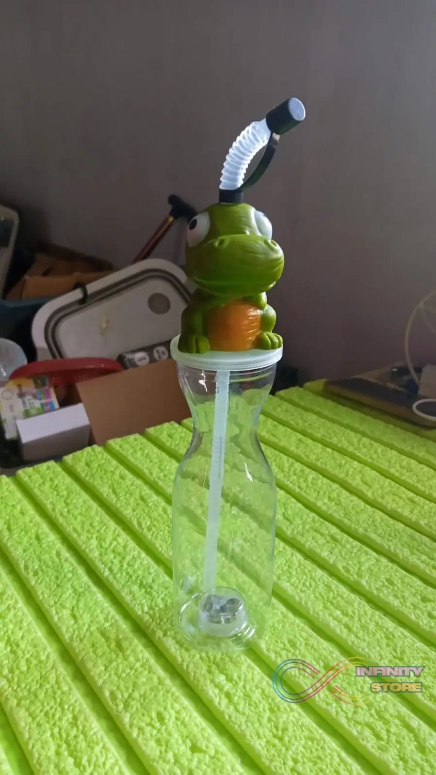 Party Props Birthday Return Gifts For Kids |Animal Shape Straw Sipper Bottle For Kids|Kids Return Gifts For Birthday|Straw Bottle For Kids Multicolor - infinityexculsivestore.com