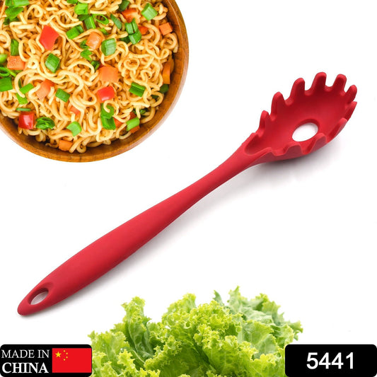 Pasta Fork Silicone Cookware Spaghetti Strainer Server Spoon no Hurt The Pot High Temperature Resistant Nonslip. - infinityexculsivestore.com