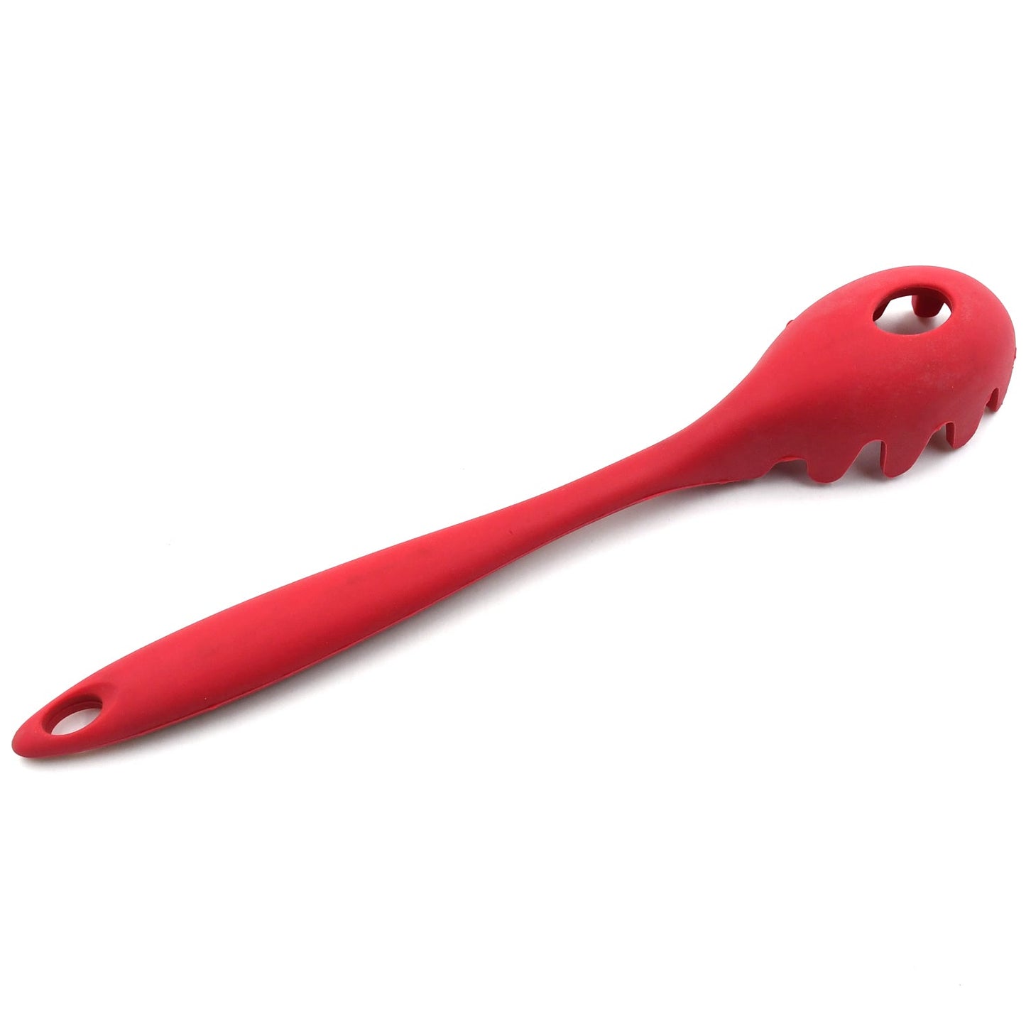 Pasta Fork Silicone Cookware Spaghetti Strainer Server Spoon no Hurt The Pot High Temperature Resistant Nonslip. - infinityexculsivestore.com