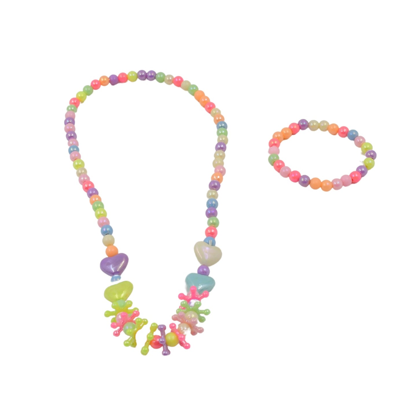 Pearl Pendant Necklace Bracelet Ring (2 Pc Set) - infinityexculsivestore.com