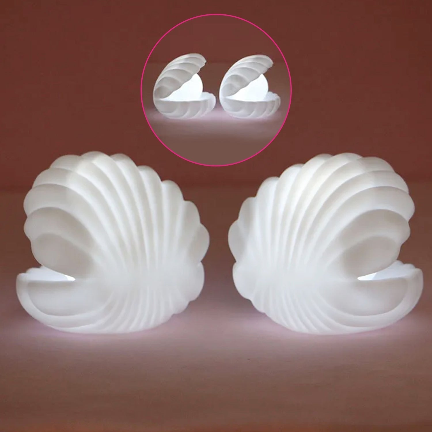 Pearl Shell Night Lamp Decorate Desk Lights For Bedroom & Home - infinityexculsivestore.com