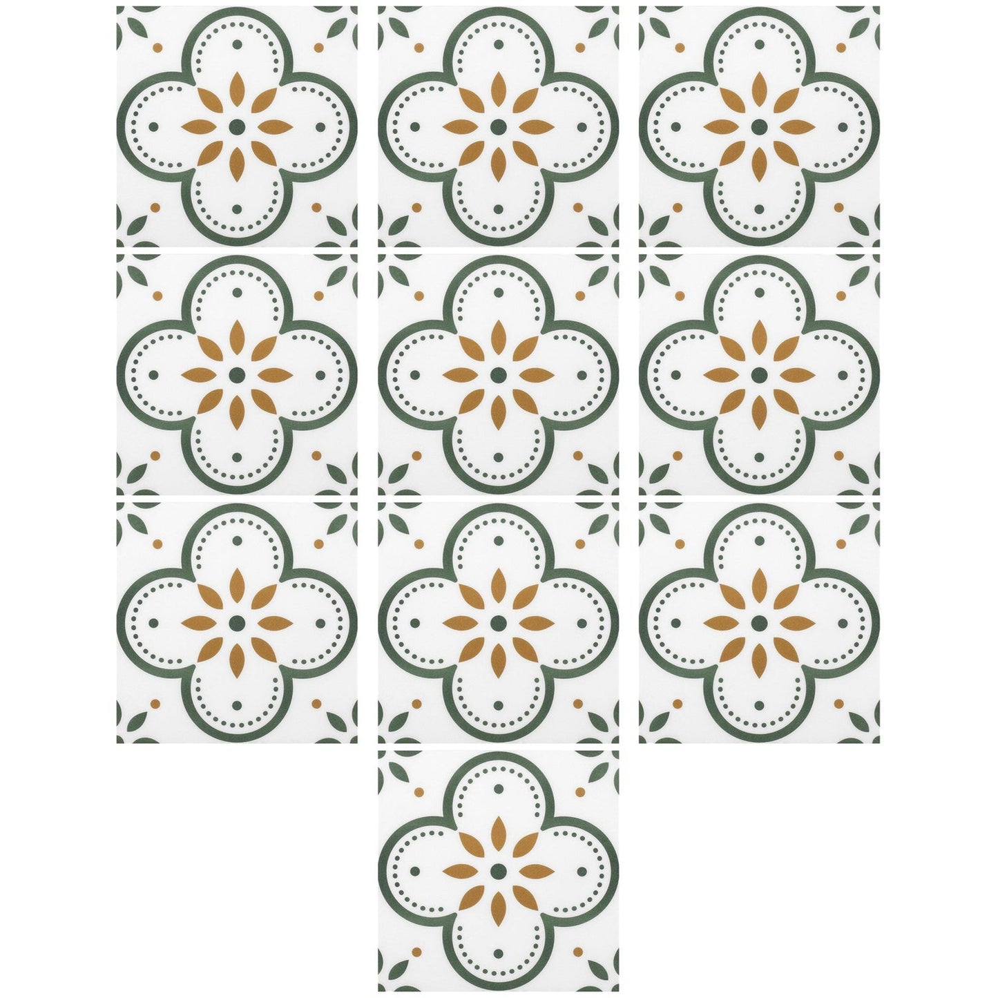 Peel and Stick Floor Tiles Kitchen / Bathroom Backsplash Sticker Detachable Waterproof DIY Tile Stickers for Wall Decoration Tiles Home Decoration (8x8 Inch / 10 Pcs Set) - infinityexculsivestore.com