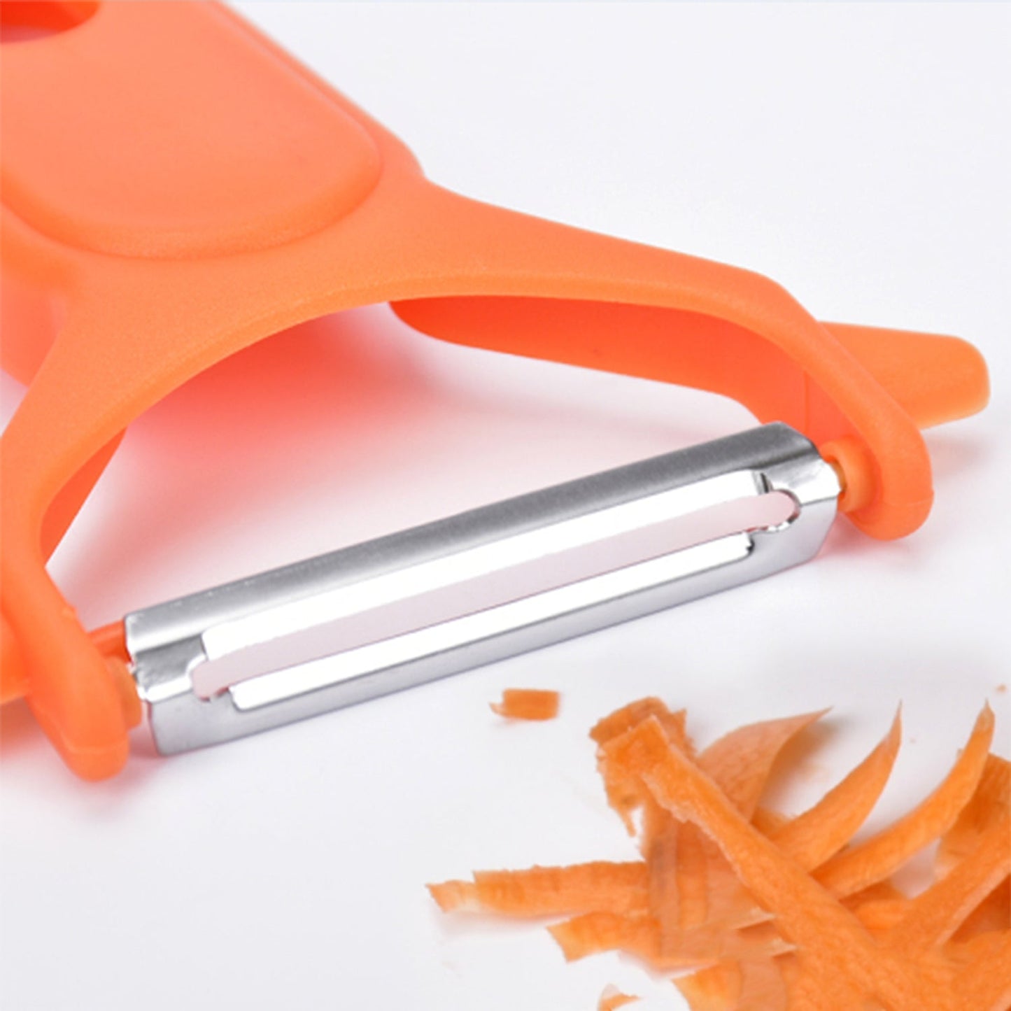 Peeler Slicers Shredders for Fruits and Vegetables, Cutter, Grater Kitchen Helper, Potato Fruits Peeler, Stainless Steel Sharp Blade with Non - Slip Handle (3 Pcs Set) - infinityexculsivestore.com