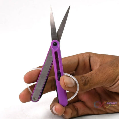 Pen Cut Compact Scissors in Pen Format, Pen - Style Portable Travel Scissors (1 Pc) - infinityexculsivestore.com