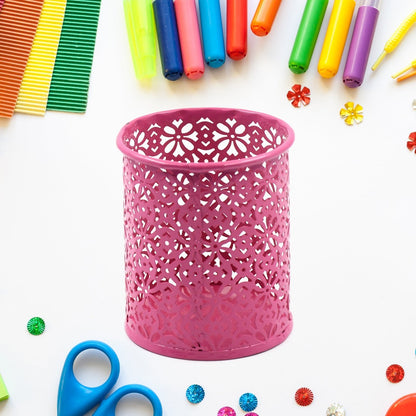 Pen Holder Office Desk Metal Mesh Pen Stand (1 Pc) - infinityexculsivestore.com