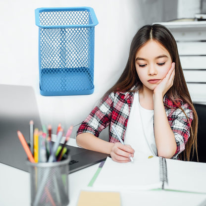 Pen Holder for Desk, Metal Mesh Holder (1 Pc) - infinityexculsivestore.com