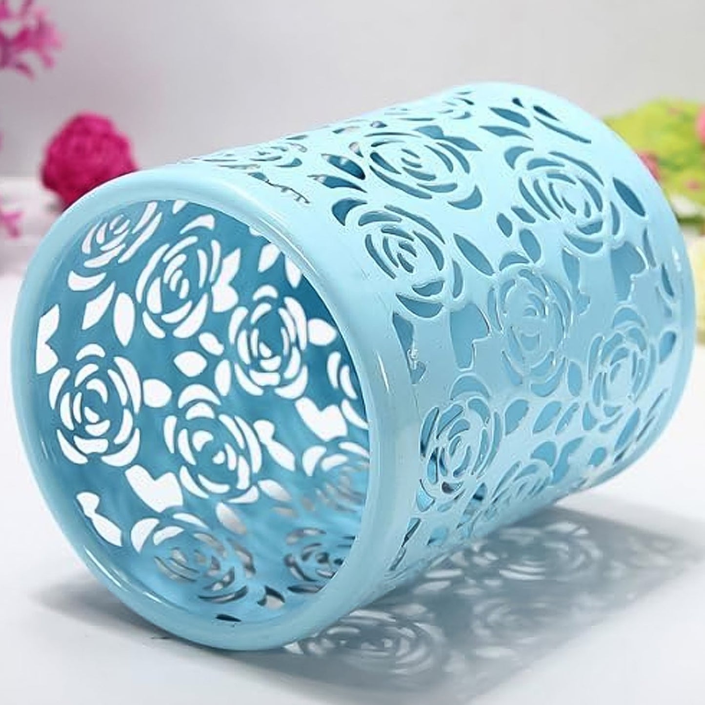 Pen holder Office Desk Metal Mesh Pen Stand (1 Pc) - infinityexculsivestore.com