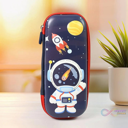Pencil Box / Kids School Supply Organizer Students Stationery Box (1 Pc / Mix Design) - infinityexculsivestore.com
