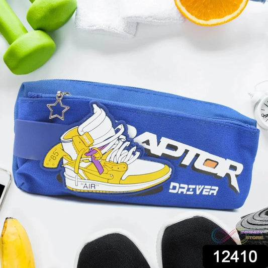 Pencil Pouch With Zipper (1 Pc / 2 Compartment) - infinityexculsivestore.com