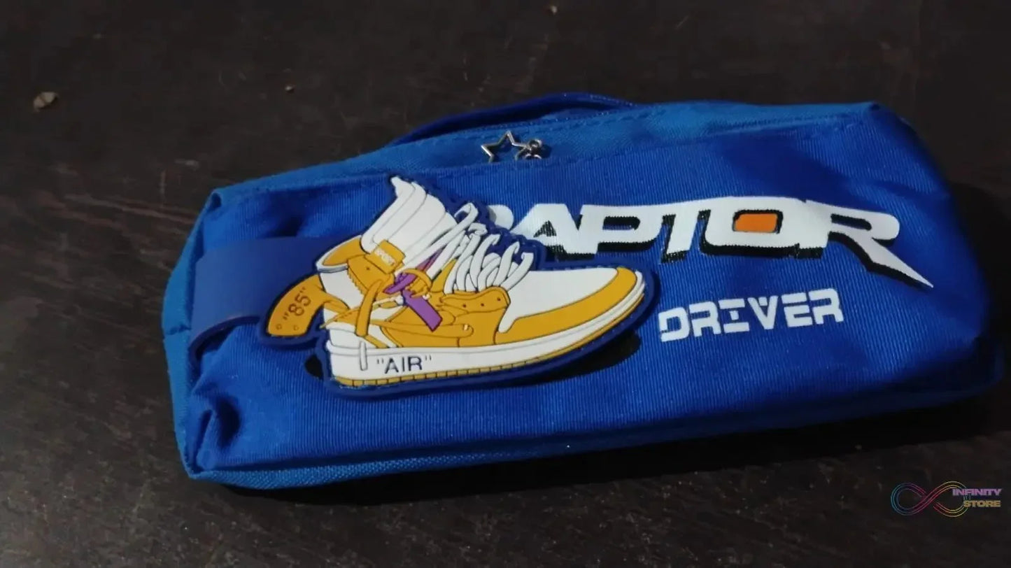 Pencil Pouch With Zipper (1 Pc / 2 Compartment) - infinityexculsivestore.com