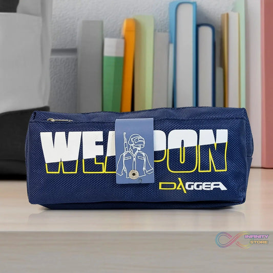 Pencil Pouch With Zipper 1 Pc / 2 Compartment) - infinityexculsivestore.com