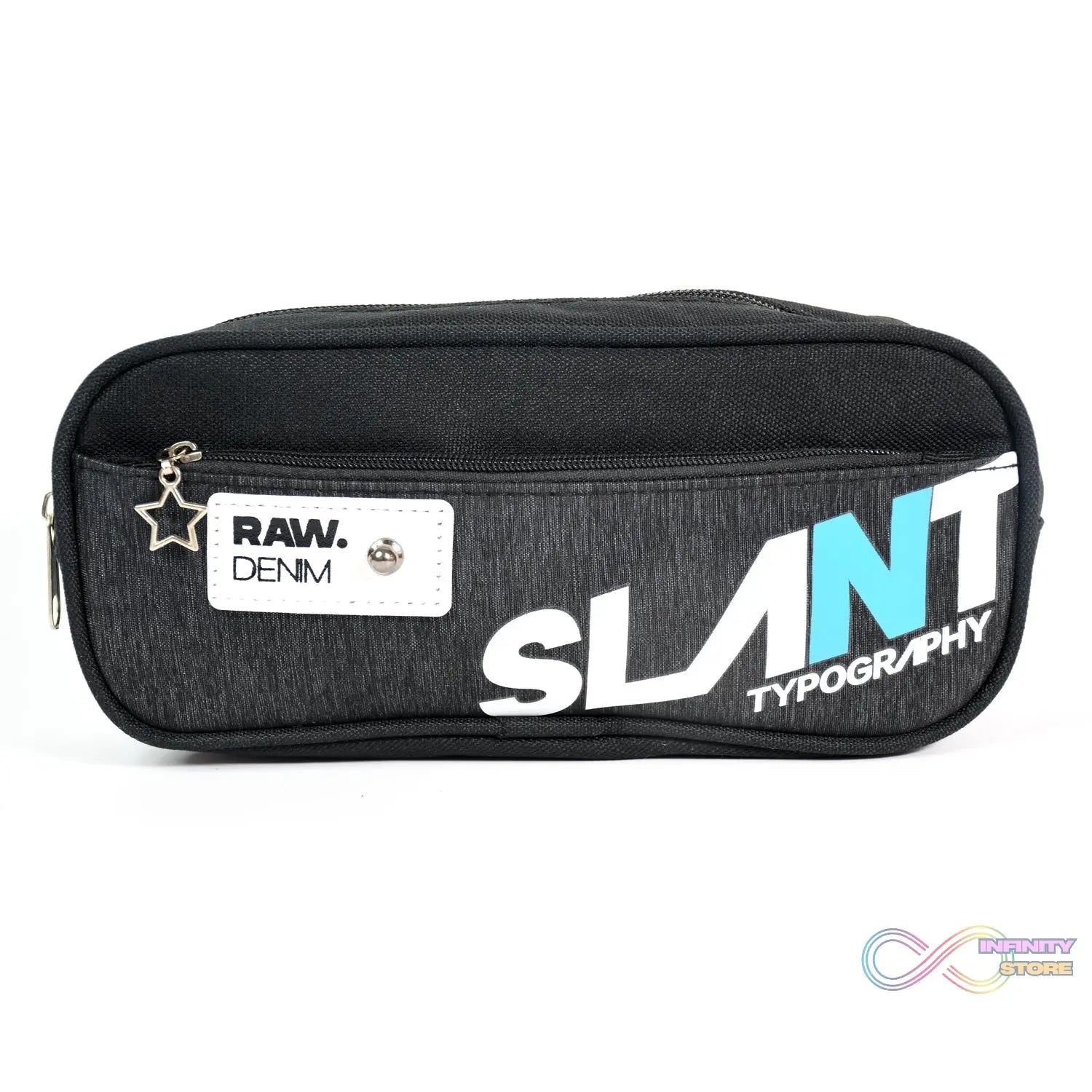 Pencil Pouch With Zipper (1 Pc / 2 Compartment) - infinityexculsivestore.com