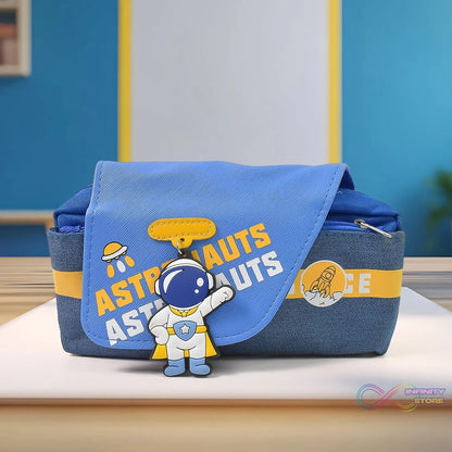 Pencil Pouch With Zipper (1 Pc / 2 Compartment ) - infinityexculsivestore.com