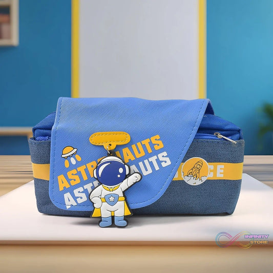 Pencil Pouch With Zipper (1 Pc / 2 Compartment ) - infinityexculsivestore.com