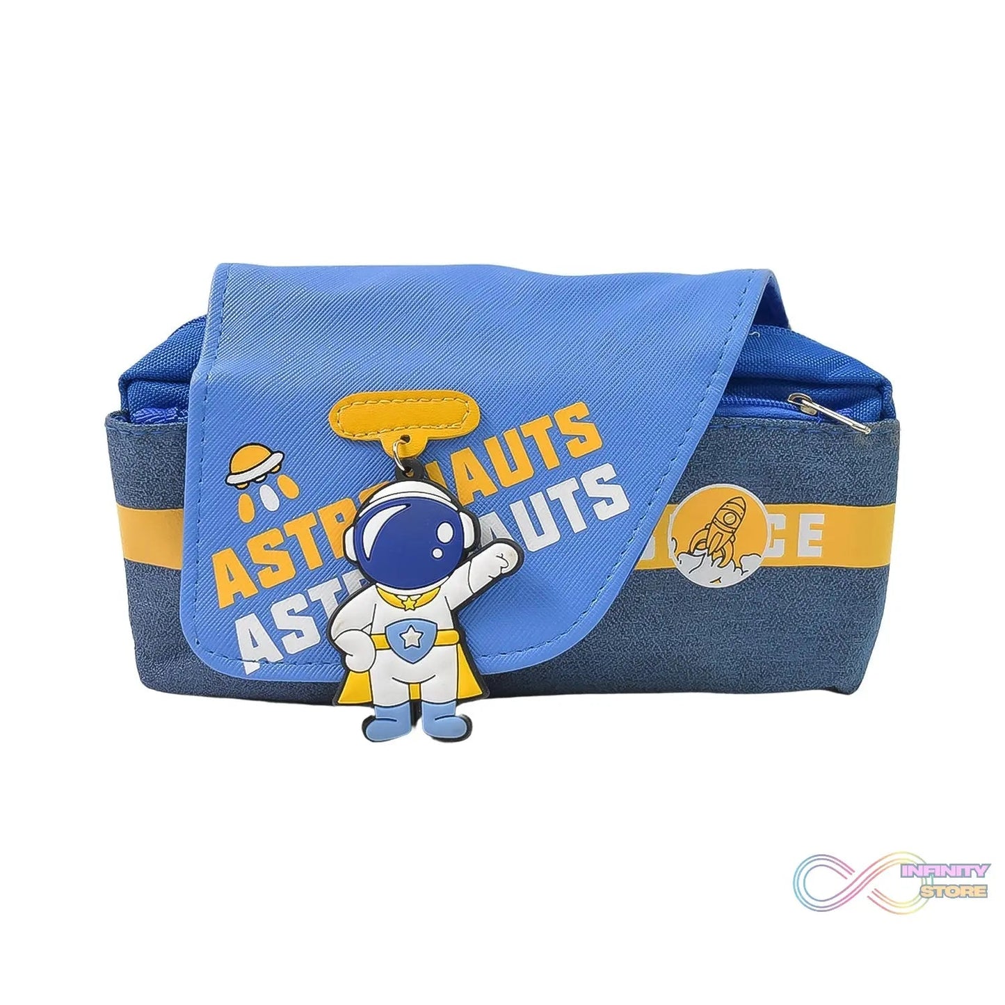 Pencil Pouch With Zipper (1 Pc / 2 Compartment ) - infinityexculsivestore.com