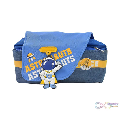 Pencil Pouch With Zipper (1 Pc / 2 Compartment ) - infinityexculsivestore.com