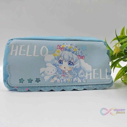 Pencil Pouch With Zipper, Students Pencil Case Large Capacity, Makeup Pouch, Stationery Bag (1 Pc / 2 Compartment) - infinityexculsivestore.com