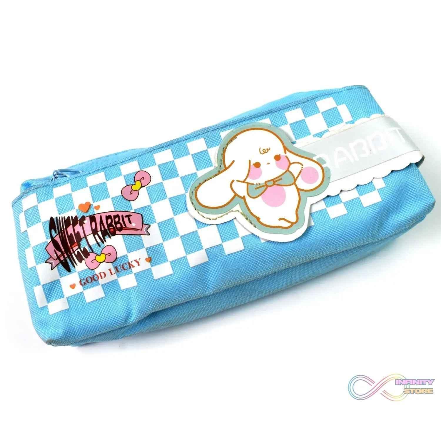 Pencil Pouch With Zipper, Students Pencil Case Large Capacity, Makeup Pouch, Stationery Bag (1 Pc / 2 Compartment) - infinityexculsivestore.com