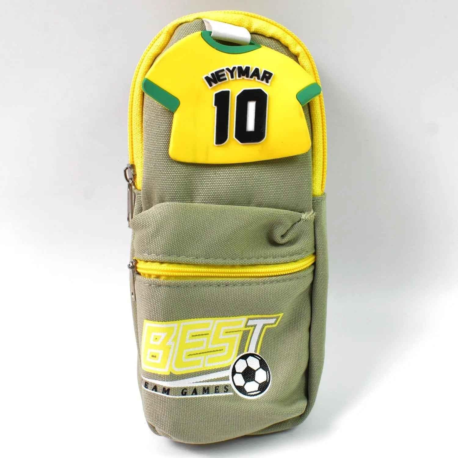 Pencil Pouch With Zipper, Students Pencil Case Large Capacity, Makeup Pouch, Stationery Bag (1 Pc / 2 Compartment) - infinityexculsivestore.com