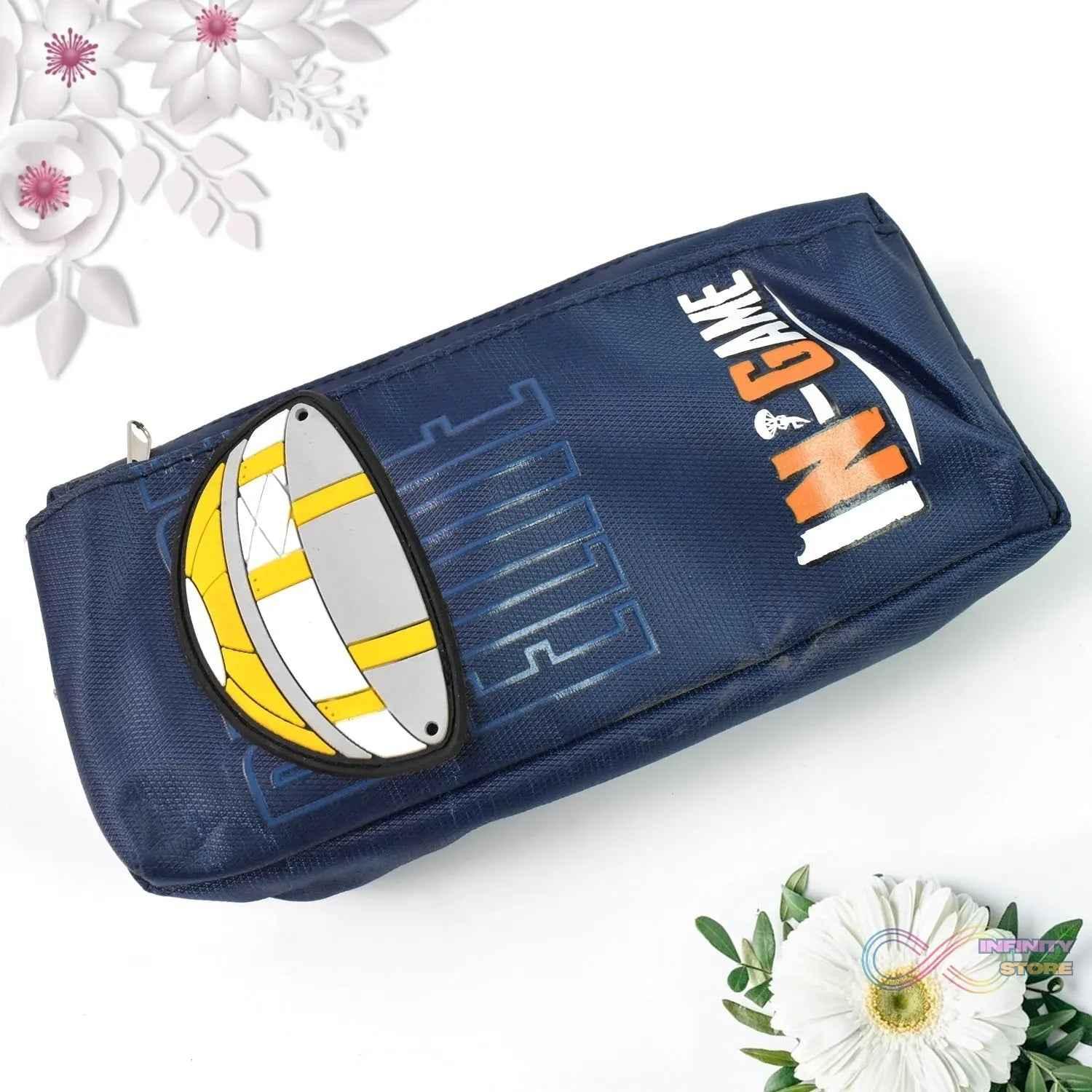 Pencil Pouch With Zipper, Students Pencil Case Large Capacity, Makeup Pouch, Stationery Bag (1 Pc / 2 Compartment) - infinityexculsivestore.com