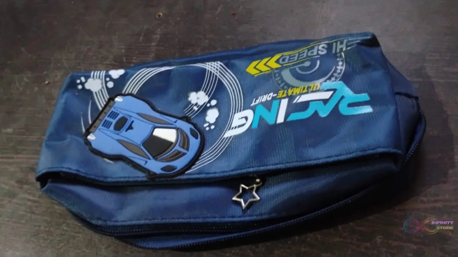 Pencil Pouch With Zipper, Students Pencil Case Large Capacity, Makeup Pouch, Stationery Bag (1 Pc / 2 Compartment) - infinityexculsivestore.com