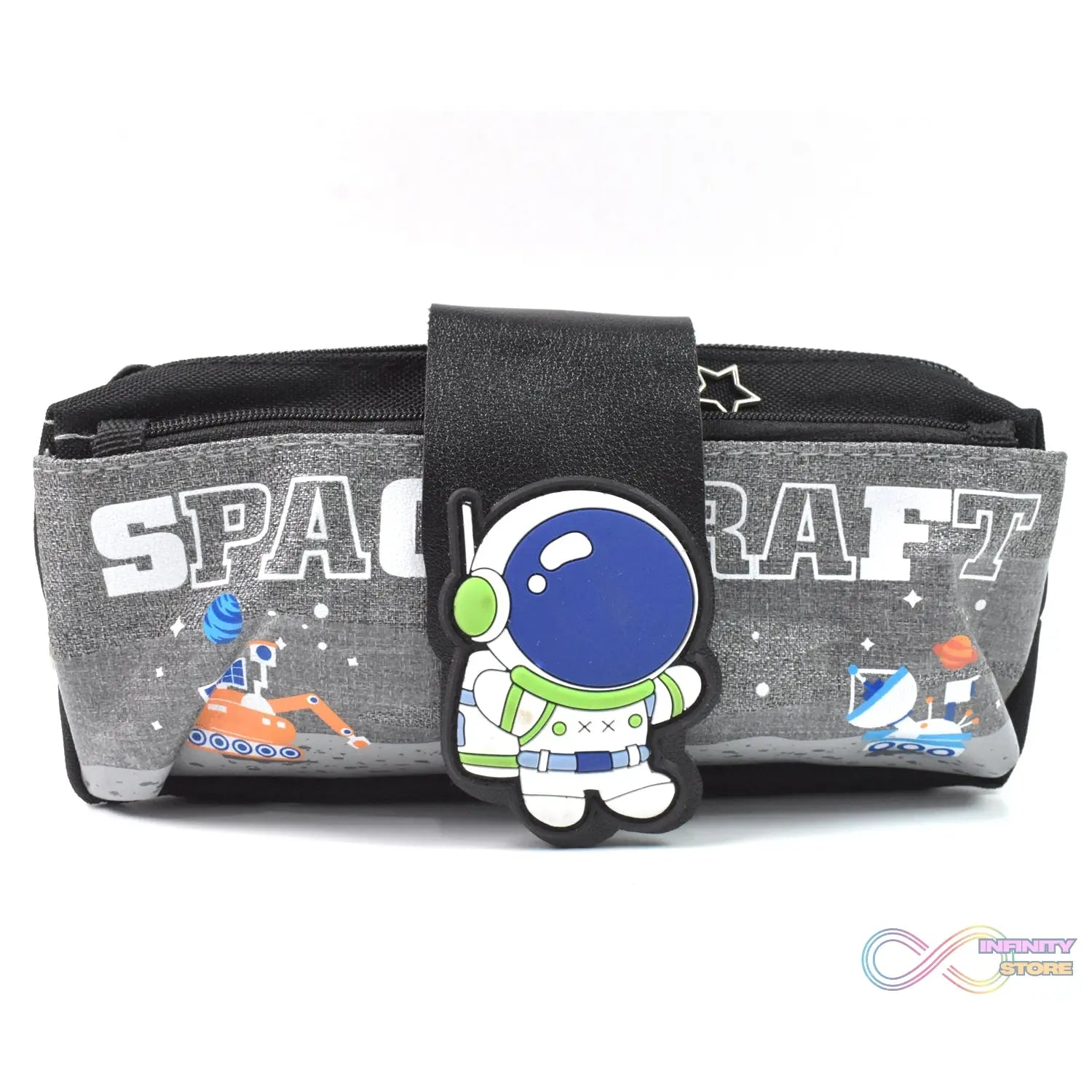 Pencil Pouch With Zipper, Students Pencil Case Large Capacity, Makeup Pouch, Stationery Bag (1 Pc / 2 Compartment) - infinityexculsivestore.com