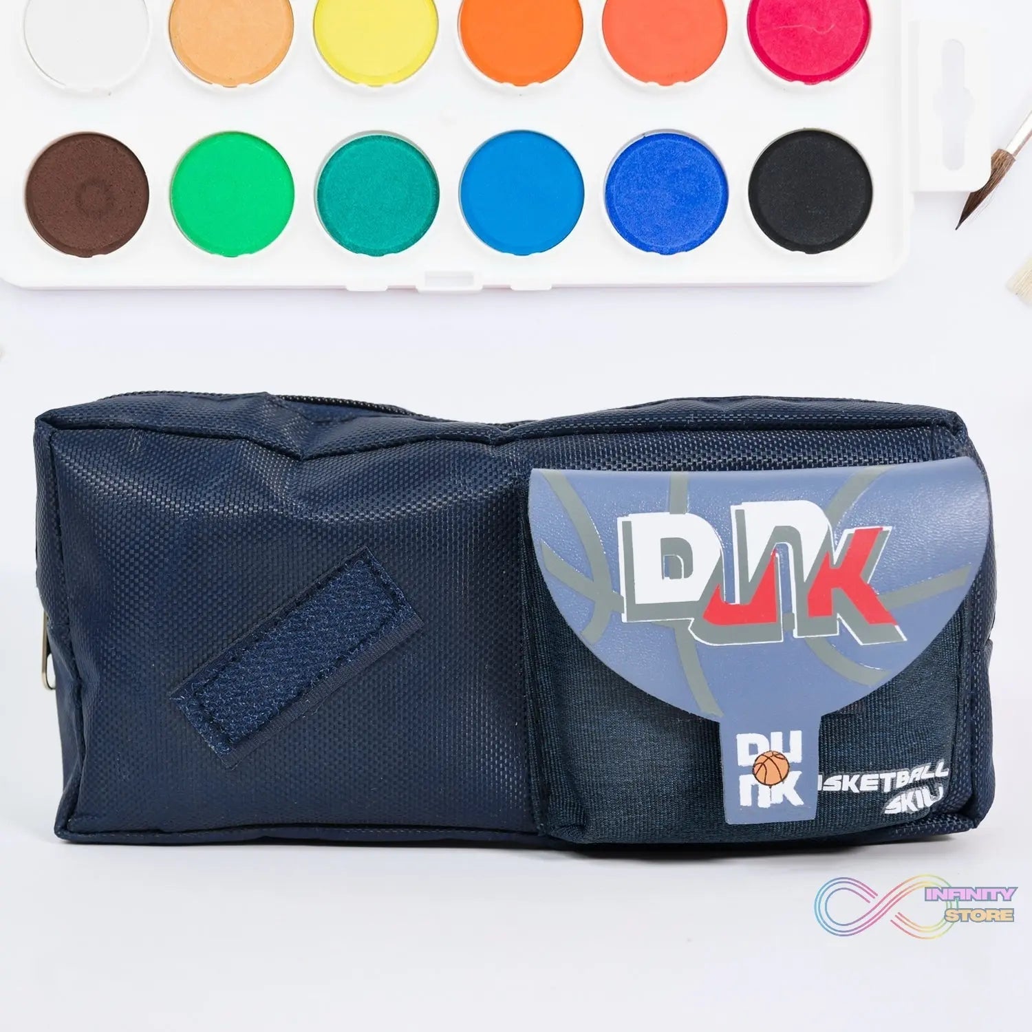 Pencil Pouch With Zipper, Students Pencil Case Large Capacity, Makeup Pouch, Stationery Bag (1 Pc) - infinityexculsivestore.com