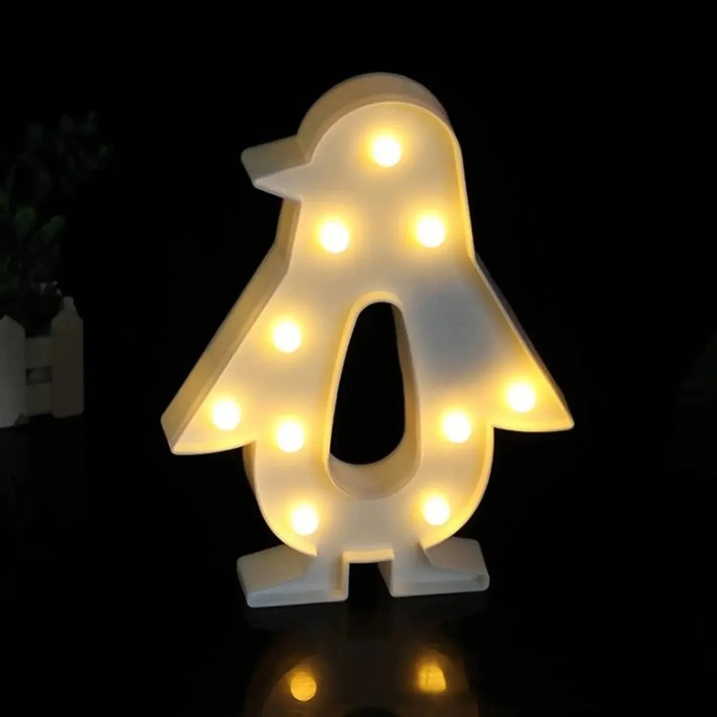 Penguin Shaped Light LED Light Kids Room (1 Pc / Battery Not Included) - infinityexculsivestore.com